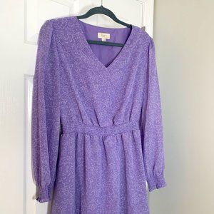 LOFT Outlet Purple Dress | Size M